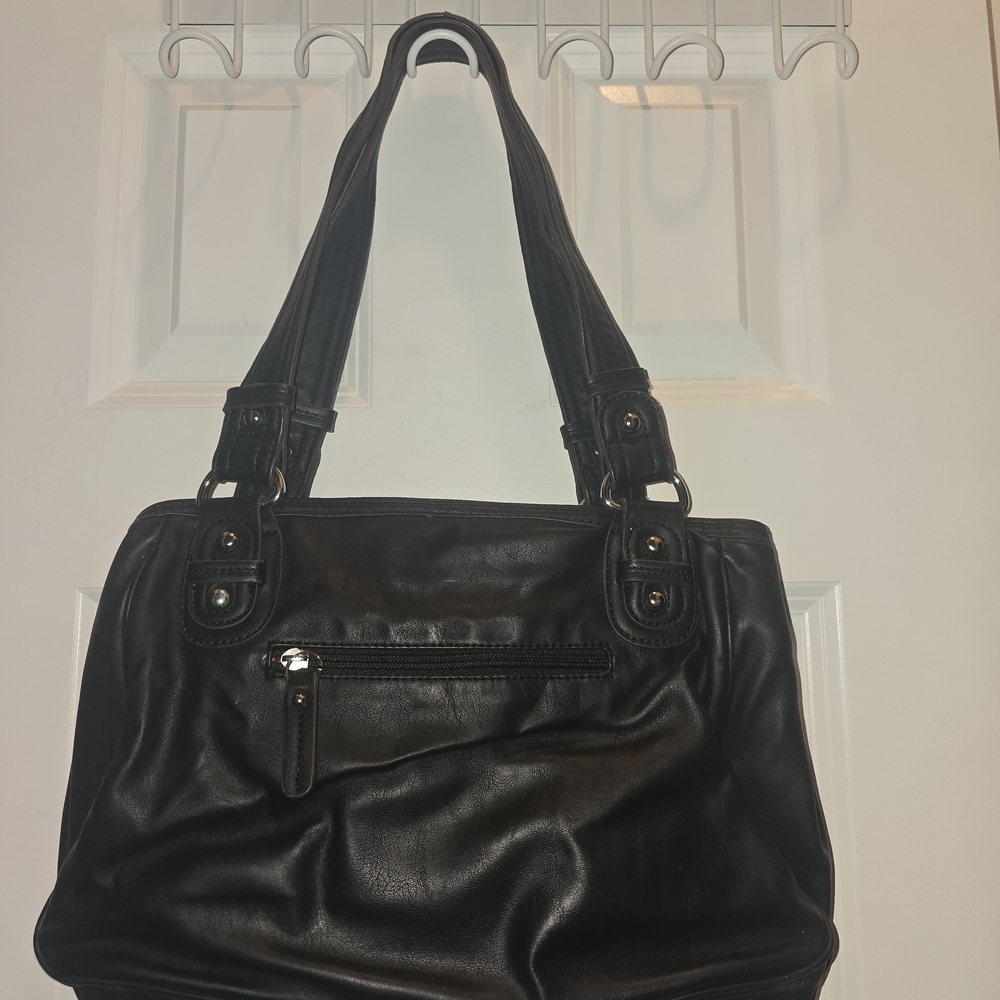 Tyler Rodan Black Leather Women's Bag - Picture 2 of 4